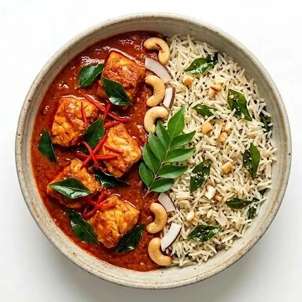 Meen Mulakittathu With Curry Leaf Rice